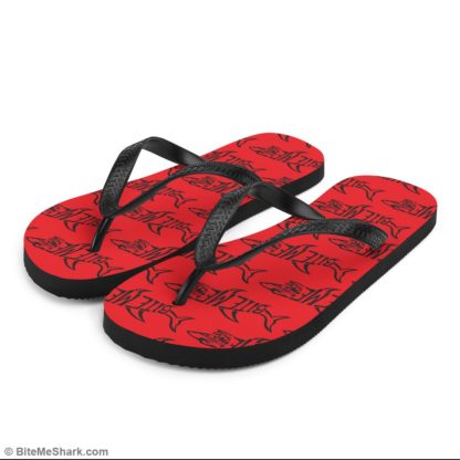 Flip-Flops / Sandals, Red (Unisex, Men, & Women)
