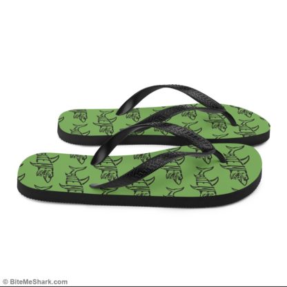 Flip-Flops / Sandals, Green (Unisex, Men, & Women)